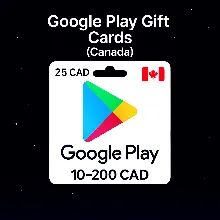 Google Play Gift Cards (Канада) 10–200 CAD | Коды