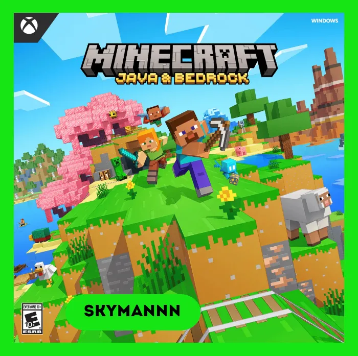 MINECRAFT: JAVA & BEDROCK EDITION PC GLOBAL КЛЮЧ