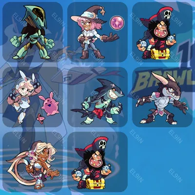 Brawlhalla Твич Дропсы 8 предметов + - irongamers.ru