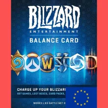 BLIZZARD EU 50 EUR КАРТА ПОПОЛНЕНИЯ ЕВРОПА КОД АВТО