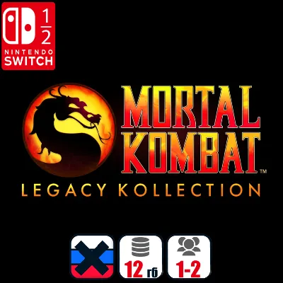 Mortal Kombat: Legacy Kollection (11 игр) | Nintendo Switch 1/2 - irongamers.ru