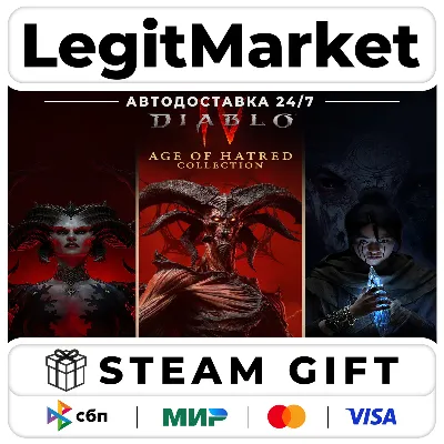 МИР | Diablo IV Standard Edition Steam Gift | АВТО - irongamers.ru