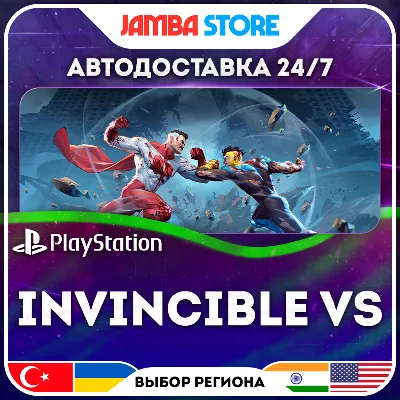 Invincible VS · PS5 · TR/UA/IN/PL/US · AUTO 24/7 - irongamers.ru