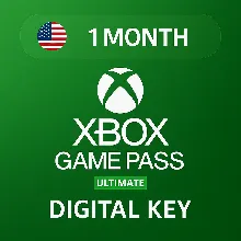 Xbox Game Pass Ultimate – 1 месяц США | КЛЮЧ
