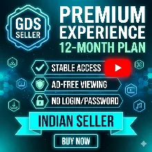 Youtube premium 1 year || Individual | No login | No Password