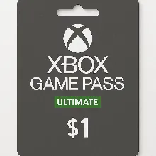 Подарочная карта Xbox для США 1 доллар США