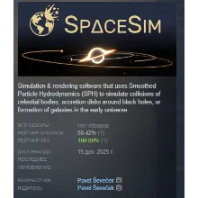 SpaceSim - Astrophysical Simulation Software STEAM РФ
