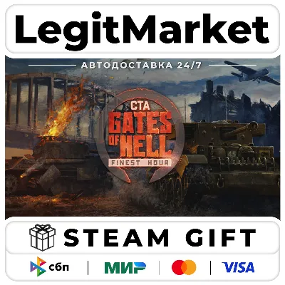 DLC Call to Arms Gates of Hell: Finest Hour РУ+МИР АВТО - irongamers.ru