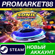 Sonic Racing: CrossWorlds Deluxe Edition Steam АККАУНТ