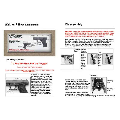 Пистолет Walther P-99 Руководство - irongamers.ru
