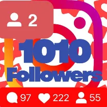 1010 followers on Instagram Guarantee