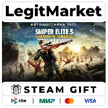Sniper Elite 5 DELUXE / Steam АВТО / МИР