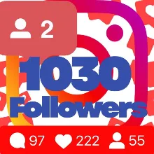1030 followers on Instagram Guarantee