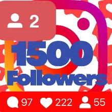1500 followers on Instagram Guarantee