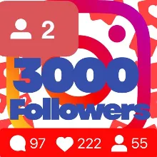 3000 followers on Instagram Guarantee