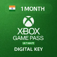 Xbox Game Pass Ultimate – 1 месяц ИНДИЯ | КЛЮЧ