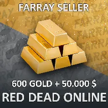 RDO • 600 GOLD + 50.000 $ RED DEAD ONLINE RDR2