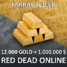 RDO • 12.000 GOLD + 1.000.000 $ RED DEAD ONLINE RDR2