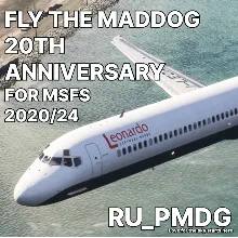 FLY THE MADDOG 20TH ANNIVERSARY for MSFS2020/24