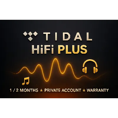 Tidal Hifi Аккаунт 1 месяц гарантия - irongamers.ru