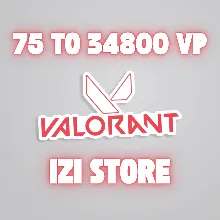 VALORANT POINTS RUSSIA | 75 - 34800 VP