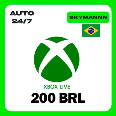 XBOX LIVE 200 BRL БРАЗИЛИЯ КАРТА ПОПОЛНЕНИЯ АВТО 24/7 - irongamers.ru