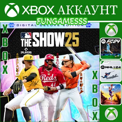 MLB The Show 25 + NHL 24 + FC 24 XBOX АККАУНТ - irongamers.ru