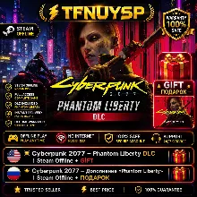 ✨ Cyberpunk 2077 – Дополнение «Phantom Liberty» | Steam Offline + ПОДАРОК