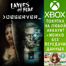 Layers of Fear + >observer_ Bundle Xbox One|X|S