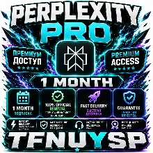 ⚡ Perplexity Pro 1 месяц | 100% официально | Быстрая доставка и гарантия