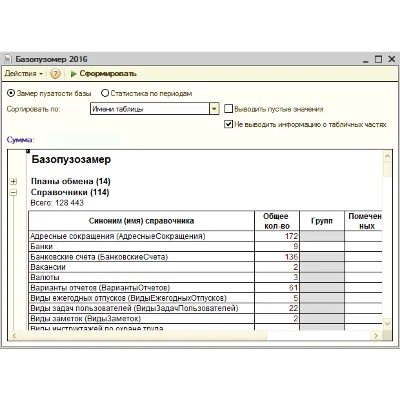 Базопузомер 1.03 и Базомер 8.2 для 1С Предприятия 8.X - irongamers.ru