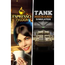 Espresso Tycoon & Tank Mechanic Simulator Xbox