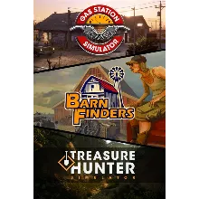 Gas Station Simulator + Barn Finders + Treasure Xbox