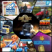 +20 simulator games - steam offline | instant delivery