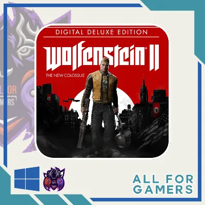 Wolfenstein II: New Colossus Deluxe Ключ РУ/СНГ - MS + ПОДАРОК - irongamers.ru