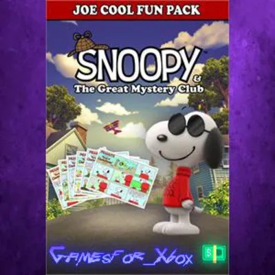 Snoopy & The Great Mystery Club - Joe Cool Fun Pack XBOX DLC - irongamers.ru