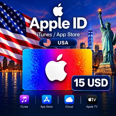 iTunes & App Store Подарочная карта — 15 USD (USA) - irongamers.ru