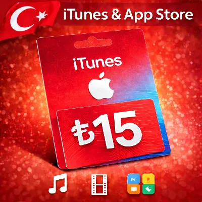 iTunes & App Store Подарочная карта — 15 TRY (TR) - irongamers.ru