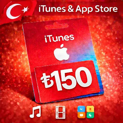 iTunes & App Store Подарочная карта — 150 TRY (TR) - irongamers.ru