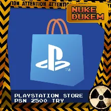 ТУРЦИЯ | Карта пополнения PLAYSTATION (PSN) 2500 TRY