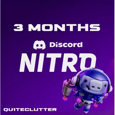DISCORD 3 МЕСЯЦА NITRO - МГНОВЕННАЯ ДОСТАВКА - irongamers.ru