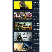 STEAM | Cyberpunk 2077 и 37 игр на 815 $