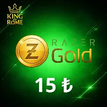 Razer Gold Турция (15 ₺) Подарочная карта | 24/7 Автодоставка