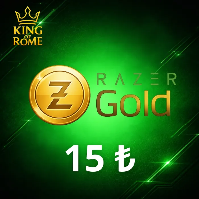 Razer Gold Турция (15 ₺) Подарочная карта · 24 · 7 Автодоставка