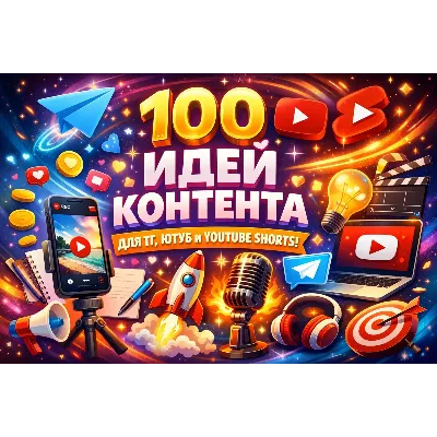 100 идей контента для ТГ/YouTube/YouTube Shorts - irongamers.ru