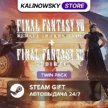 FINAL FANTASY VII 7 REMAKE & REBIRTH · TWIN PACK · ВЕСЬ МИР