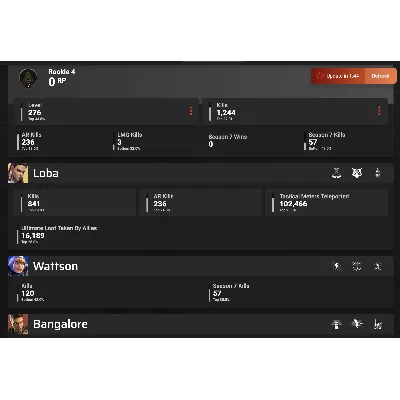 APEX LEGENDS | 276 level | 6 legendary | Full access - irongamers.ru
