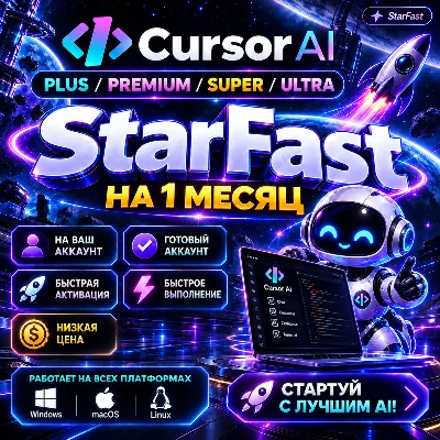 Cursor AI | PLUS/PREMIUM/SUPER/ULTRA | 1 МЕСЯЦ | НА ВАШ АККАУНТ | БЫСТРО - irongamers.ru