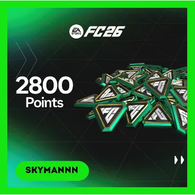 2800 FC Points EA Sports FC 26 EA App PC Ключ Global - irongamers.ru