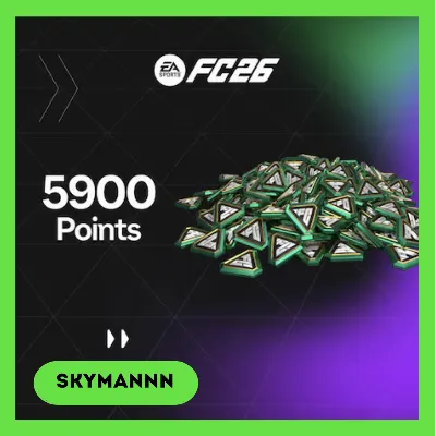 5900 FC Points EA Sports FC 26 EA App PC Ключ Global - irongamers.ru